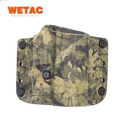 China USA imported high quality kydex Wetac hydrographics transfer printing owb colorful military equipment holster kydex professional factory for sale