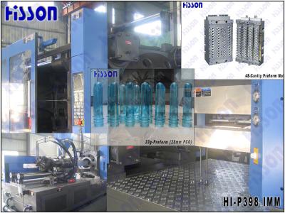 China Equipo plástico del moldeo a presión, objeto semitrabajado de la botella del ANIMAL DOMÉSTICO 398Tons que hace la máquina en venta