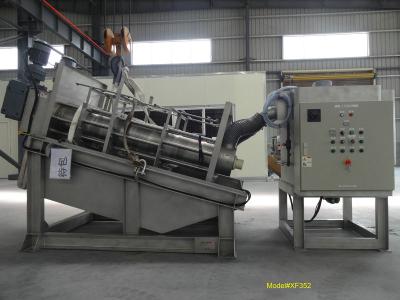 China XF202 Ce 20000mg/L van de modder Ontwaterend Machine voor Gemeentelijke Riolering, Gemeentelijk afvalwater Te koop