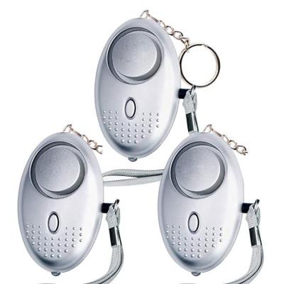 China Suitable for Women Safe Sound Personal Alarm 130DB Emergency Self Defense Security Key Chain Alarms with LED Light for sale