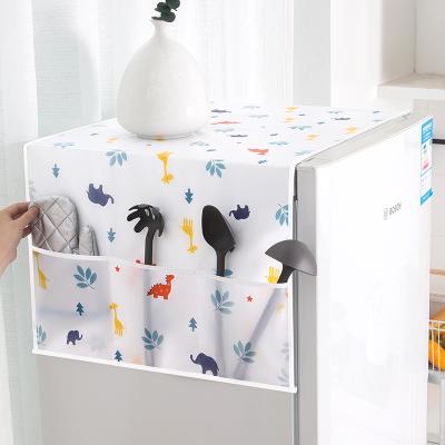 China New Peva Refrigerator Cover Washing Machine Viable Cloth Hanging Cloth Household Cloth Storage Bag Dustproof Bag for sale