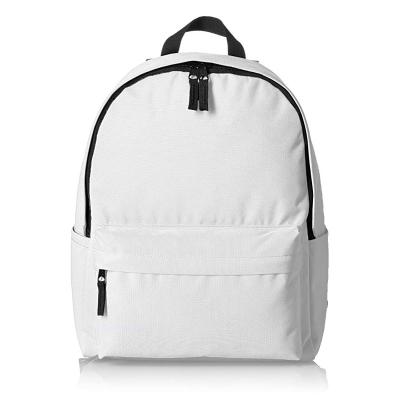 China Other Customized High Quality Polyester Solid Color Oxford University Backpack Travel Foldable Bag Unisex Student School Bag for sale