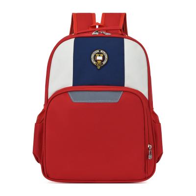 China Durable Student Schoolbag Backpack Custom Logo School Bags Set Kids Kindergarten Kids Light Weight Waterproof Popular British Style for sale