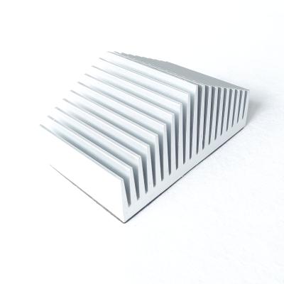 China Customized Aluminum Extrusion Profile Edge Construction Profile For Heat Sink With Electropgoresis for sale