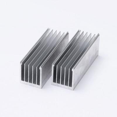 China Customized Aluminum Extrusion Profile Construction Parts For Heat Sink for sale