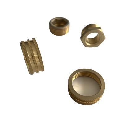 China Industrial Equipment Spare Parts Precision Mass Production CNC Lathe CNC Machining Brass Parts With Drilling Service for sale