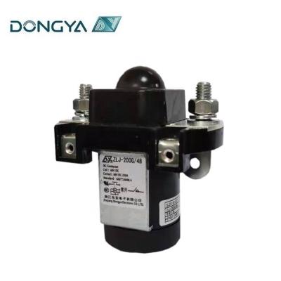 China Ag Alloy Dongya New Product Factory Direct Sale 200 Amper ZLJ-200G SPST-NO DC Contactor for sale