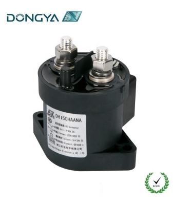 China Dongya 150 Amper DHV150 High Voltage Non-Polarity SPST-NO DC Energy Saving Contactor for Engineering Machinery and Electromobile DHV150 for sale