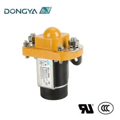 China Dongya Factory Direct Sale 200 Hot Selling Amper BZJ-200A SPST-NC DC Contactor BZJ-200A for sale