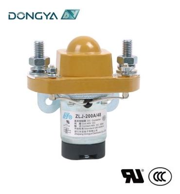 China DC Motor Single Pole Single Throw Normal DC 200A Open Contactor With CCC TUV Factory Direct Sale for sale