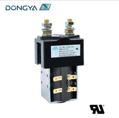 China Dongya Top Selling Products ZLJM-200C Bistable Magnetic Latching DC Contactor ZLJM-200C for sale