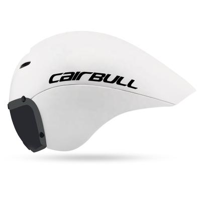 China Road/Aerial/Triathlon/Road Track Bike Helmet Long Tail Crono Helmet Recycling Magnetic Shield Crono Helmet CAIRBULL VICTOR Triathlon Aerodynamic TT for sale