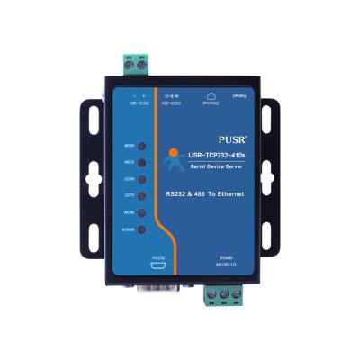 Chine PUSR USR-TCP232-410S Modbus RTU à Modbus TCP Gateway série RS232 RS485 à Ethernet Convertisseurs TCP Protocole IP Appareil IoT à vendre