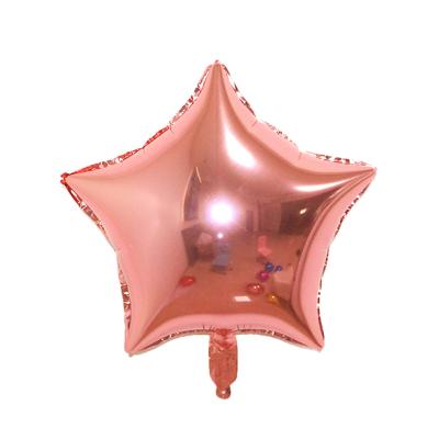 China Happy Birthday Wedding Home and Yard Party Balloon Factory Party Decoration 18 Inch Star Shape Decoration for sale