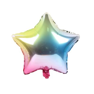 China Chaozhou factory birthday party wedding self shutter kids party balloon decoration 18 inch star balloons for sale