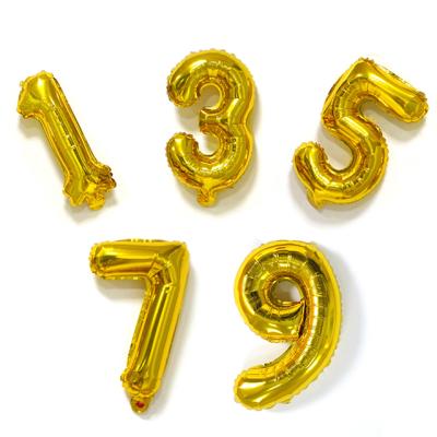 China Decoration Party Balloons Number Shape Balloons To Foil Balloons For Birthday Party Number Balloon Suppliers for sale