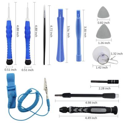 China Professional Level Iphone Screwdriver Kit Anti Static Wrist Strap Compact Shape for sale