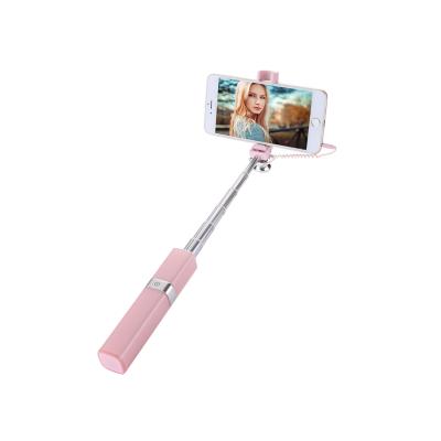 China Portable Bluetooth Selfie Stick Girly Lipstick Design for sale