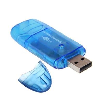 China Multi Color Flash Card Reader , Memory Card Usb Adapter Read Speed 4 Bit for sale