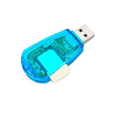 China Blue All In One Memory Card Reader , SD Card Reader GSM CDMA Cellphone for sale