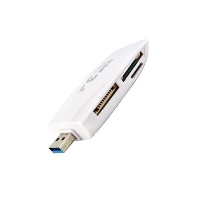 China Multi Port 3.0 USB Cell Phone Card Reader For SD / MMC for sale