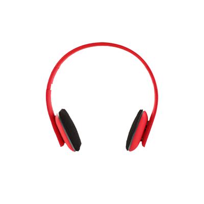 China Light Weight Red Wireless Bluetooth Stereo Headphone For Gym , Running , Jogging for sale