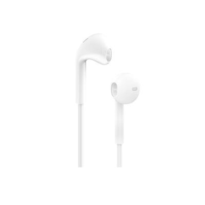 China 3.5mm Metal Cell Phone Earpiece With Microphone / Iphone Ear Headphones for sale