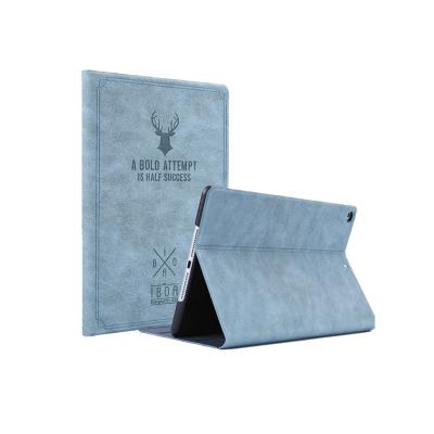 China Classic British Style Ipad Leather Protective Cover With Logo Printed Dustproof for sale