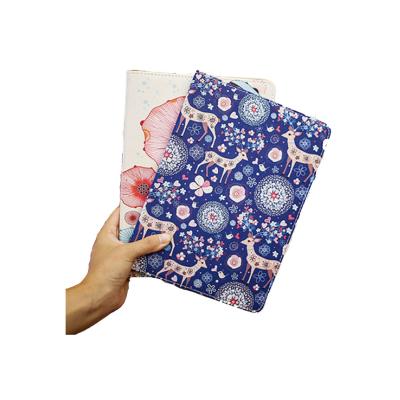 China Painted More Design 360 Degree Rotating Mini Leather Cover for iPad for sale