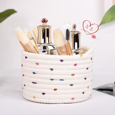 China 2022 Hot Selling Viable Desktop Foldable Storage Baskets Organizer for sale