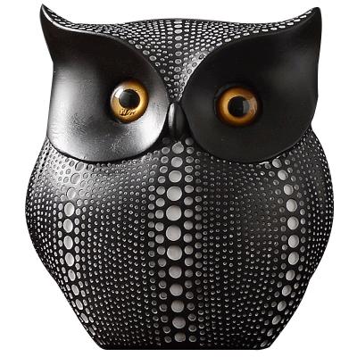 China Hot Selling Minimalist Modern Minimalist Owl Decoration Animal Light Luxury Home Decor for sale