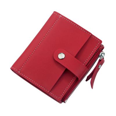 China Lingyue SW1088 Korea Style Shorts Pattern Coin Purse Small Card Holder Vegetable Tanned Wallet For Women for sale