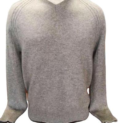 China Stock Long sleeve cashmere V neck sweater fashion design jersey OEM factory produced hot selling for sale