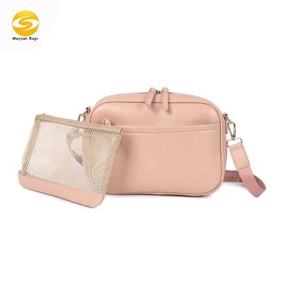 China Baby Care Product Or Daily Use Factory Directly Supply Low MOQ Diaper Bag Shoulder Bags Wholesale Baby Bags For Mom Including Clean Cloth Pouch for sale