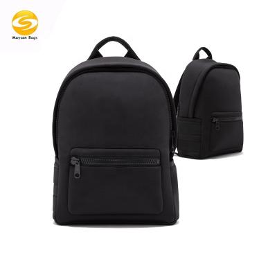 China Colorful Anti-theft Neoprene Backpack Waterproof Leisure Backpack Daypack For Girl And Boy Multifunctional Laptop Backpack College Bag for sale