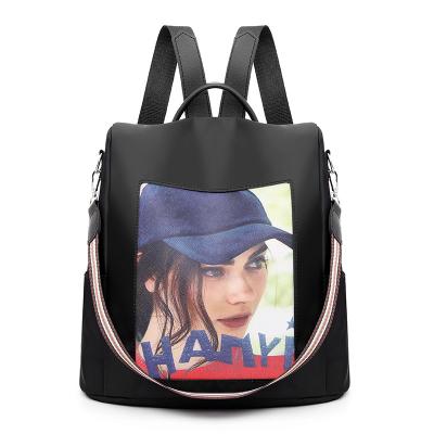 China None Bags For Girls Women Backpack Fashion PU Leather Backpack School College Daypacks for sale