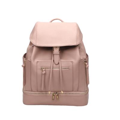 China Backpack Wholesales Custom To Make Backpack Leather Briefcase Diaper Changing Bag Daypack Baby Diaper Bag Casual Backpack For Women for sale