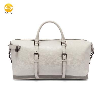 China Fashion Sky Blue Color Block Lightweight Anti-theft Travel Bag For Women And Men for sale