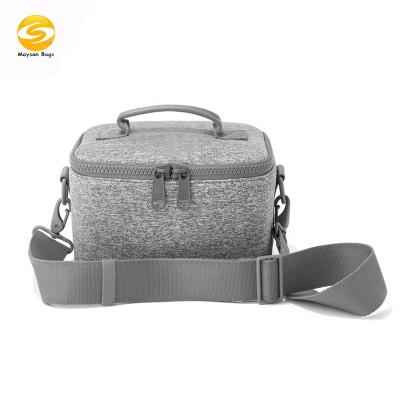 China Fashion Washable Cooler Bags Gray Portable Cooler Box for Picnic Outdoor Camping Beach Travel Lightweight Waterproof Insulated Bags for sale