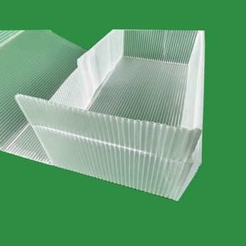 China Professional Factory Renewable Coreflute PP Panels Shrimp Light Weight Hollow Corrugated Box Eco - Friendly for sale