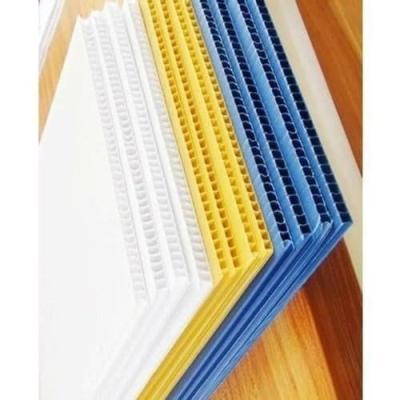 China Hot Sale Moisture Proof PP Cavity Sheets 2450mm x 1300mm x 4mm Sheets OEM High Quality Qingdao JUNRUI Plastic Products for sale