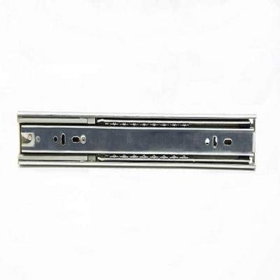 China WAL-35103 Contemporary MM 3 Times Hardened Cold Rolled Full Steel Furniture Extension Ball Bearing Soft Closing Drawer Slide for sale