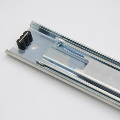 China 45mm Contemporary 304 Stainless Steel 3 Fold Full Extension Ball Bearing Drawer Slide for sale