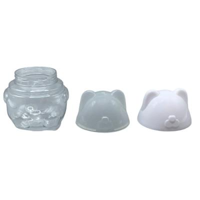 China Pp China wholesale price food grade clear snack pet plastic jar with lid for sale