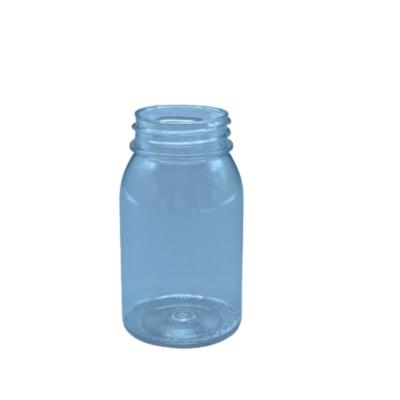 China Pp High quality and durable Cheap Discount Pepper Plastic Seal Spice Jar Round Shape Clear Spice Jar for sale