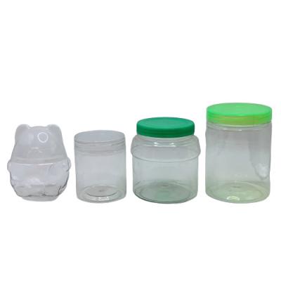 China Pp Wholesale luxury small plastic packages packaging boxes jar bottle for honey with lids for sale