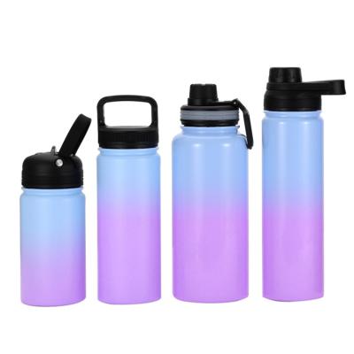 China Sustainable Wholesale Half Gallon Double Wall Recycle Insulated Stainless Steel Water Bottle Custom Logo for sale