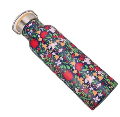 China Sustainable High Temperature Insulated Portable Hot Water Bottles Vacuum Stainless Steel Water Bottle With Straw For Kids for sale