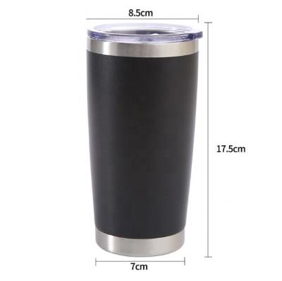 China 304 Stainless Steel Double Wall Vacuum Bottle Car Cup PORTABLE Cold Beer Mugs Heat Preservation for sale