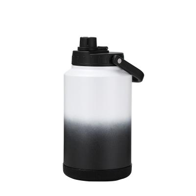 China 3.8L Gradient Color Double Wall Beer Shaker Fashionable Designed Vacuum Insulated Stainless Steel for sale